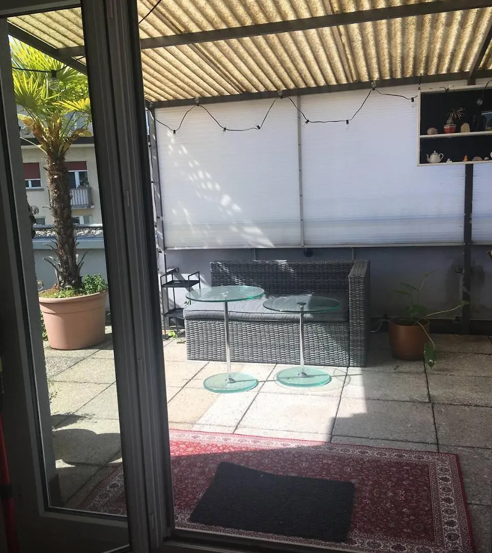 Unique Little House On A Roof Top With A Huge Terrace Close To Exhibition Square 巴塞尔 公寓